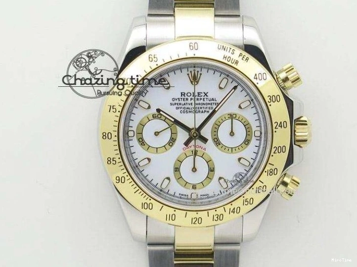 MiroTime 0519 DateJust 36 SS YG 126233 ARF 1:1 Best Edition Silver Dial Stick Markers on SS YG Jubilee Bracelet SH Elegant 3430